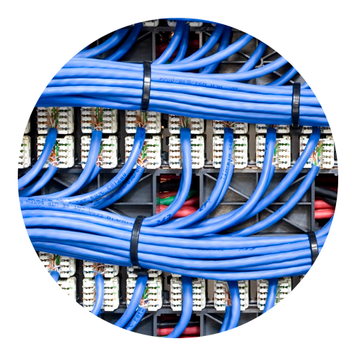 cableado de cobre / fibra